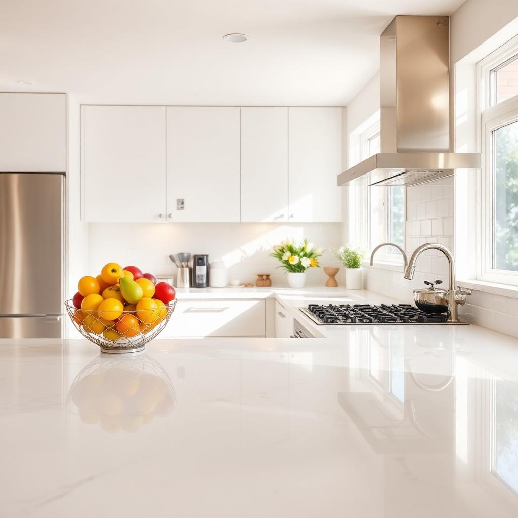 Sparkling clean modern kitchen